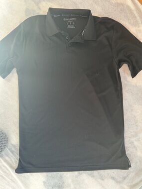 Holloway Black Woman’s Polo Shirt